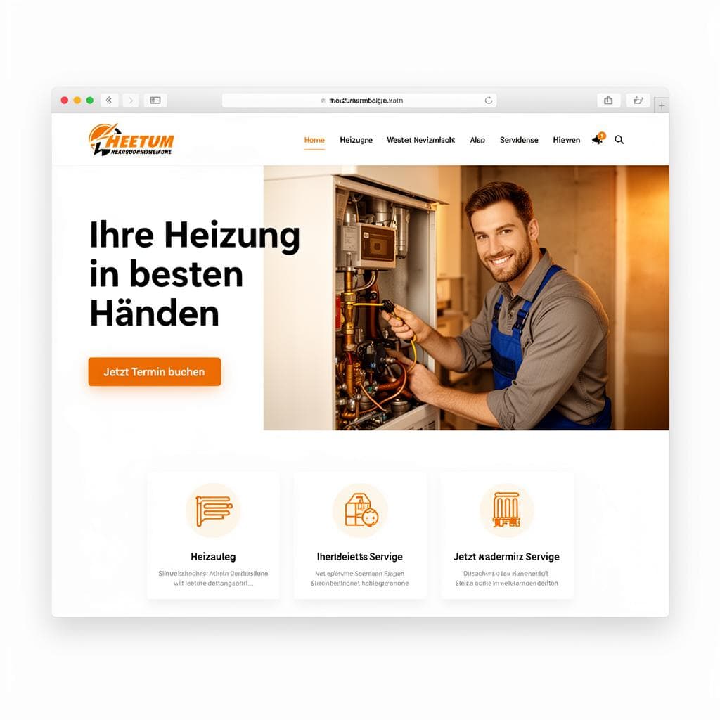 Heizungsbauer aus München, nachher